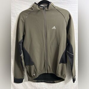 Adidas Cycling Bike Jacket Men's Windbreaker Bikewear Polar Fleece Sz M